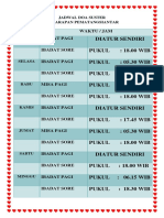 Daftar Pempin Doa