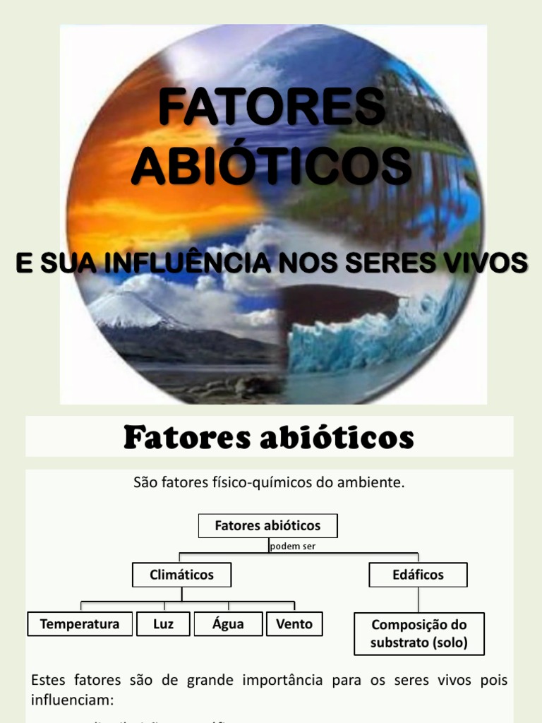 Fatores Abióticos 19-20 | PDF