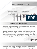 Khilafiyah Dalam Islam PPT