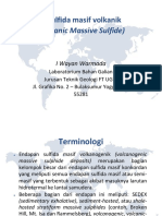 Endapan Sulfida Masif Volkanik Volcanic Massive Sulphide VMS