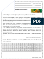 Atividade de Portugues Ortografia Caca Palavras 6º Ano Word 1