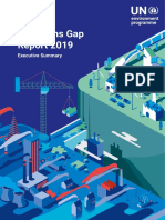 emission gap report 2019 executive summary