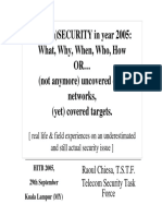 BT Raoul Chiesa X25 Security PDF