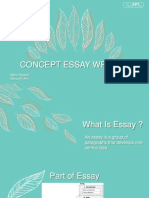 Concept of Essay