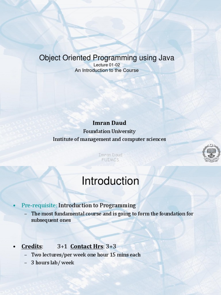 Lecture 1-2 | PDF | Object Oriented Programming | C++
