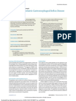 Management of Pediatric Gastroesophageal Reflux Disease