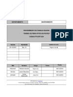 PTS-DRT-XXX Tendido de Cable de Fibra Optica Aereo