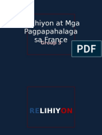 Relihiyon at Mga Pagpapahalaga Sa France