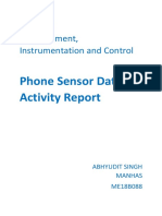 Phone Sensor Data