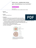 CASE 1 - Rhinotonsilopharyngitis E.C Bacterial Infection (Coccus Gram Positive)