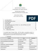 Edital PRE N 36 SiSU 2020.1