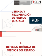 Defensa y Recuperación de Predios Estatales PDF