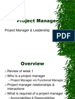 Topic 2- Day 1, Project Manager Competencies