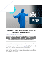 Aprenda a criar encaixes para peças 3D utilizando o Meshmixer