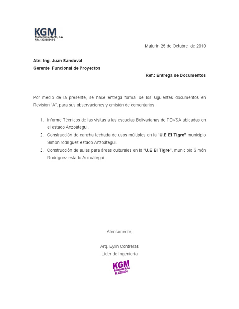 10. Carta de Entrega Productos Rev a.