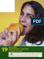 Alimentarse y Nutrirse Será Lo Mismo PDF