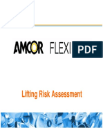 Lifting Risk Assessment