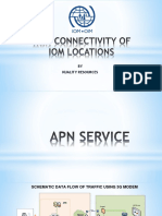 WAN CONNECTIVITY OF IOM Ver 2