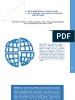 Utilidad Del Mainstream Teórico de Las Relaciones Internacionales para El Abordaje de La Agenda Internacional Contemporánea