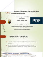Journal Reading Tacrolimus Ointment For Refractory Posterior Blefaritis
