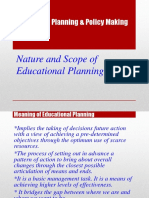 MAED 203 - Educational Planning & Policy - Presentation