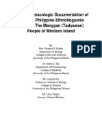 Ethnopharmacologic Documentation of