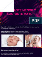 Lactante Menor y mayorOOX