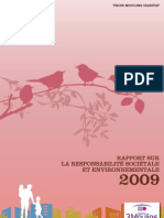 Rapport RSE 2009 Trois Moulins Habitat