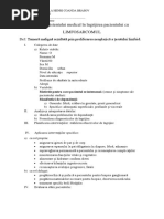 Hematologie Limfosarcomul