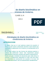 Clase 11 A Estrategias de Diseño Bioclimático en Condiciones de Invierno PDF