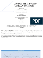 Generalidades Del Impuesto de Industria y Comercio