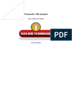 Panasonic vf8z Manual