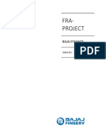 Bajaj Finance Limited Fra Project