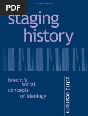 Brechts Social Concepts Of Ideology Theodor W Adorno - 