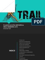 Planificación deportiva trail running 21K