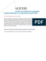 VA20 Retencion Rentas de Trabajo Procedimiento v1