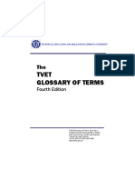 The TVET Glossary of Terms, 4th Edition PDF