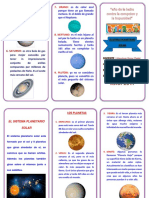 Triptico Los Planetas