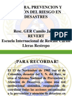 Taller Gestion Del Riesgo en Desastres