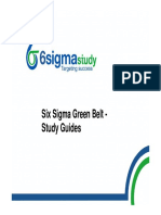 Six Sigma Study Guides - Project Definition PDF
