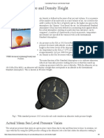Calculating Pressure and Density Height Explained
