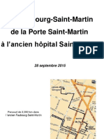 Visite Rue Saint Martin