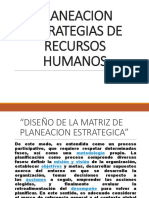 Tema 4. Planeacion Estratégicas de Recursos Humanos