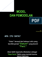 Minggu 2. Perbedaan Model Dan Pemodelan