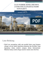 PRARANCANGAN PABRIK KIMIA DIETHYL ETHER DARI ETHANOL KAPASITAS NEW.pptx