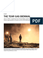 The Tear Gas Biennial