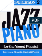 Oscar Peterson - Jazz exercises and pieces for the young pianist - Vol. 2