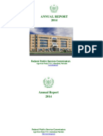 Fair Annual Report of FPSC-2014