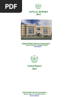 Fair Annual Report of FPSC-2014