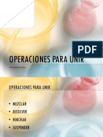 8 Operaciones para Unir